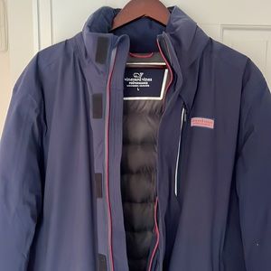 Vineyard Vines Nor’easter down parka sz L